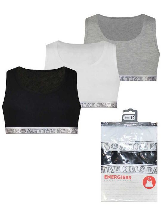 Energiers Active Girl Σετ Παιδικά Μπουστάκια Πολύχρωμα 3τμχ