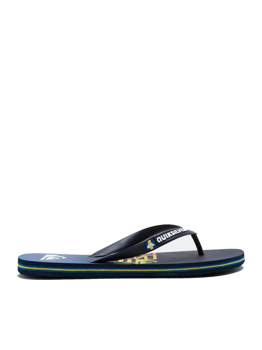 Quiksilver Molokai Art Ανδρικά Flip Flops Navy
