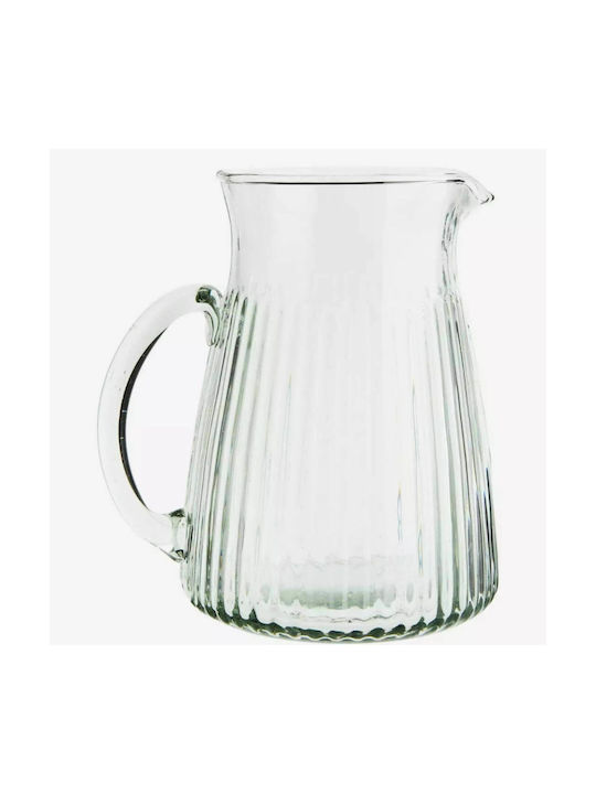 Madam Stoltz Grooves Glass Jug 1300ml