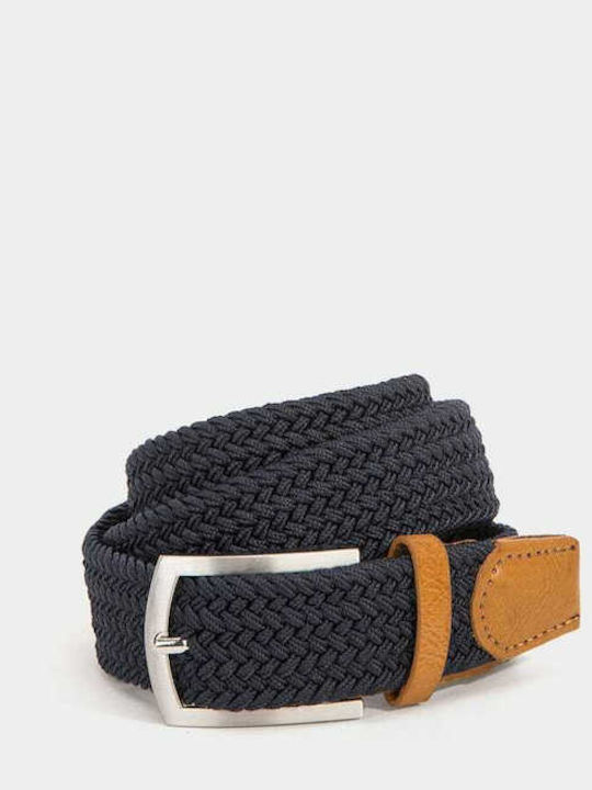 Tiffosi Men's Belt Navy Blue