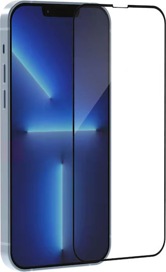 Rockrose Sapphire 2.5D Vollflächig gehärtetes Glas Schwarz (iPhone 13 Pro Max)
