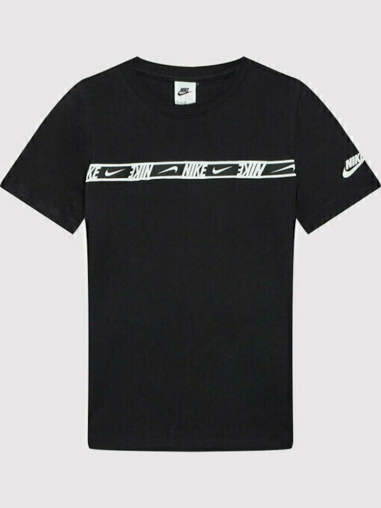 Kids' T-shirt Black Sportswear