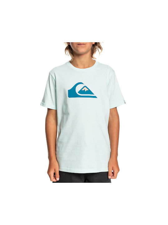 Quiksilver Kids T-shirt Light Blue