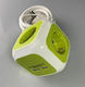 Lineme PowerCube 3 Positions with 2 USB-A and Cable 1.5m Green