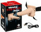You2Toys Vibrating Strap-on Sleeve Harness with Dildo and Vibration in Black Color