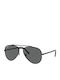 Ray Ban Aviator Unisex Γυαλιά Ηλίου με Μαύρο Μεταλλικό Σκελετό και Μαύρο Φακό RB3625 002/B1