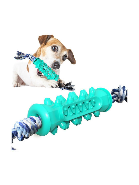 Pet Interest Soft Jagged Pet Tooth Игра Куче Small 42εκ. Светлосин 1бр