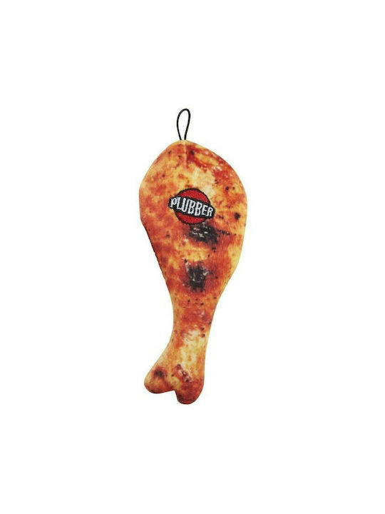 Petstages Plubber Grilled Chicken Plush Toy Dog with Flavor Chicken 1pcs