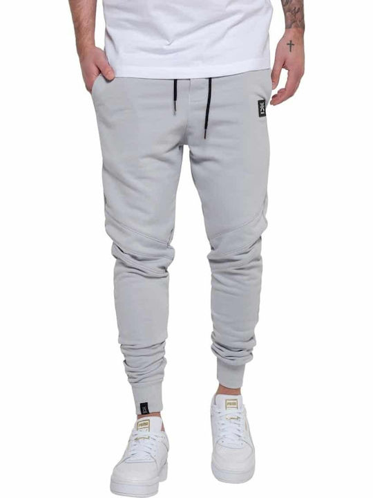 Sweatpants with Elastic Gray