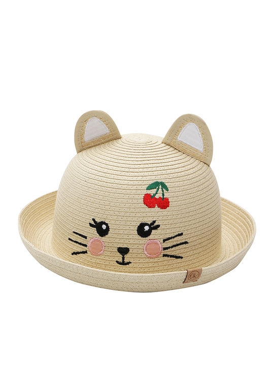 Flapjackkids Kids' Hat Cat Beige Flapjackkids Kids' Hat Cat Beige