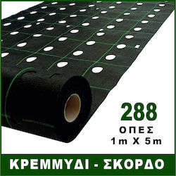 288-STANDING BACKING FABRIC FOR CROWN/CORD 1mX5m PROKROB/90352