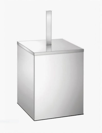 Sanco Inox Bathroom Basket Soft Close 5lt Silver