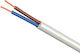 Elmark Καλώδιο Ρεύματος τύπου NYL με Διατομή 2x2.5mm² σε Λευκό Χρώμα 1m Εύκαμπτο