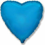 Balloon Foil Valentine's Day Heart Blue 46cm