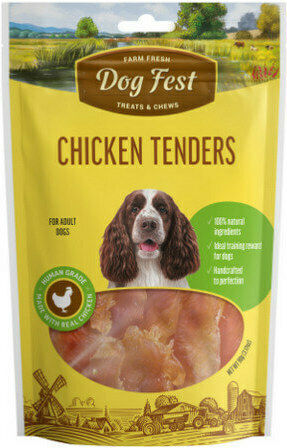 Dog Fest Tenders Λιχουδιές Σκύλου με Κοτόπουλο 90gr