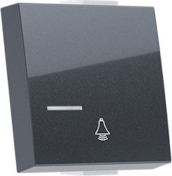 Aca Modys Klingelschalterplatte in Gray Farbe 1...