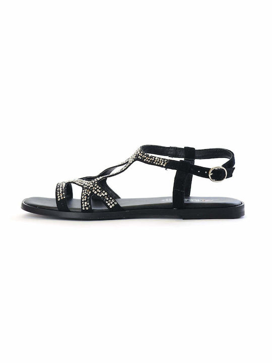 Women's Low Sandal with Small Pearls