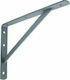 Heavy-Duty Galvanized Corner Shelf Silver 300x200mm 580106.0000