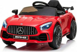 Детска Електрическа Кола Едноместен с Дистанционно управление Вдъхновен Mercedes AMG GTR 12 волта Червен