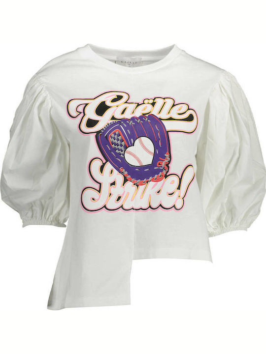 Gaelle Paris Bluse Weiß