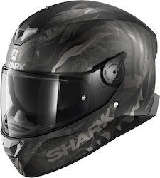 Shark Skwal 2 Iker Lecuona Full Face Helmet with Pinlock and Sun Visor 1470gr Black/Silver HE4965E