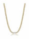 Luca Barra Chain Neck made of Steel Gold-plated Length 43cm