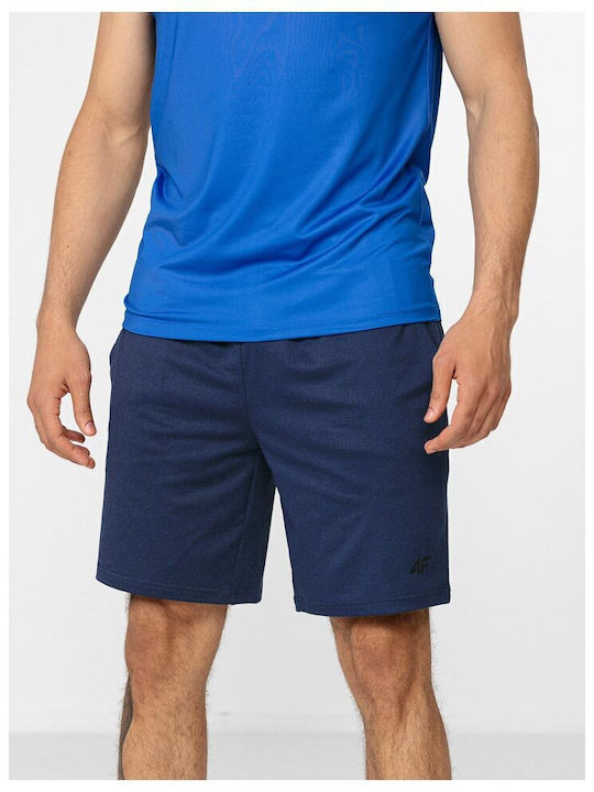 4F Sportliche Herrenshorts Marineblau