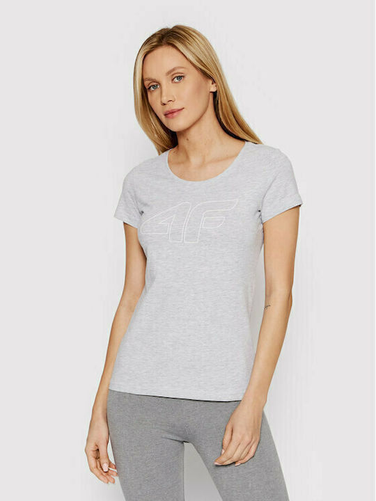 4F Women's Athletic T-shirt Gray