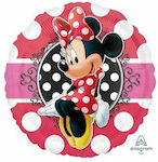 Balloon Foil Minnie Round Multicolour 43cm