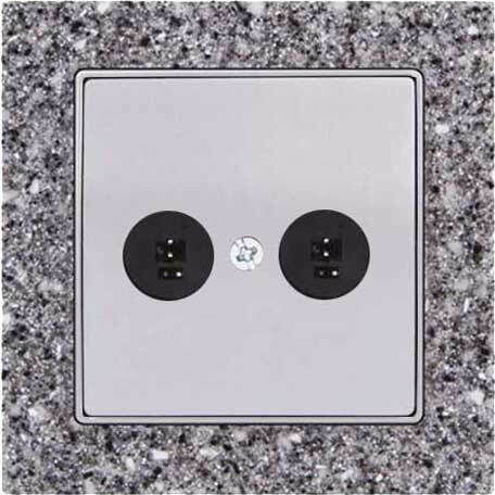 Mutlusan Elitra Plus Corian Steckdose Redner in Gray Farbe 10888