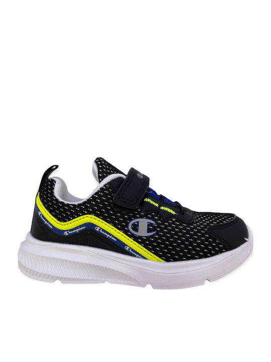 Shout Out Kinder Sportschuhe Laufen mit Bügel- und Schleifenverschluss Schwarz