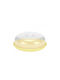 14806 Cake Stand Yellow 31x31cm