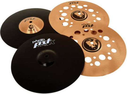 Paiste Σετ Πιατινιών PSTX DJs 45 (12" Hi-Hat, 12" Crash, 12" Ride)