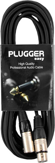 Plugger XLR male to XLR female 6m Cable (PLUCABSXF3XM36M00EAS)