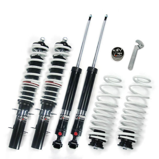 Carner Suspension Set Lowering 4pcs for Seat Leon Skoda Octavia Volkswagen Golf Audi A3 CRN-