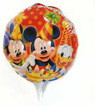 Balon Folie Mickey Rotund Multicolor 25buc