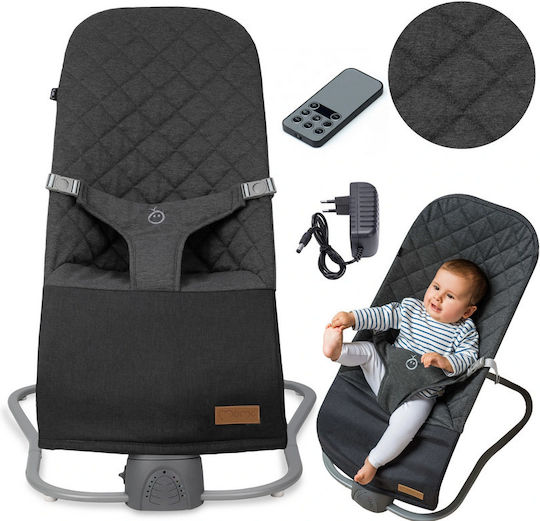 Momi Electric Relax pentru Bebeluși Bess cu Vibrații Gri pentru Copil până la 9kg