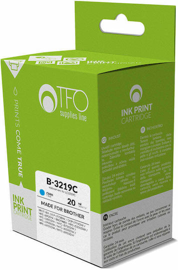 TFO Inkjet Printer Compatible Ink Brother LC3219C 20ml Cyan