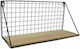 Shelf Wall Natural 45x15x20cm