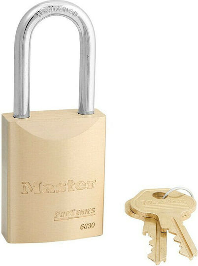Master 6830D Padlock Brass with Key 40mm 1pcs