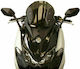 Fabbri Motorcycle Windshield & Windscreen Tinted Visor for Sym Maxsym 500 335mm x 330mm / 508 ABS 2020-2021 3348/DS