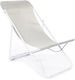 General Trade Chair Beach White 56x98x25-75cm