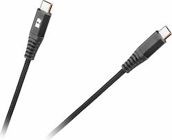 Rebel USB 2.0 USB-C male - USB-C 18W 1m (RB-6003-100-B)