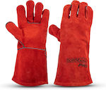 Bormann Safety Glofe Leather Red