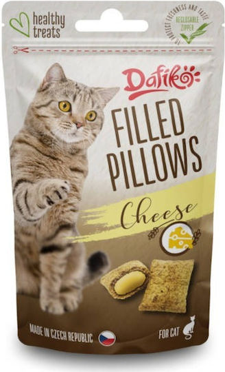 Pet Camelot Filled Pillows Cat Treats with Cheese for Adult Cats 40g