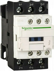 Schneider Electric TeSys D Βιομηχανικό Ρελέ Ισχύος 3 επαφών LC1D18P5