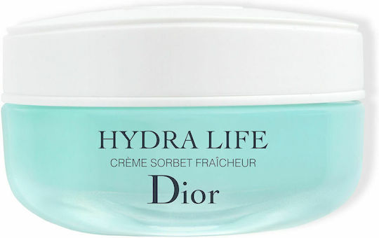 Dior Hydra Life Fresh Sorbet Creme Hydrating 48ωρη Ενυδατική Κρέμα Προσώπου με Υαλουρονικό Οξύ 50ml
