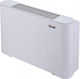 Ferroli Jolly Top 3V VM 700 Fan Coil 6/6.15kW Boden 136x20x49.5cm Weiß
