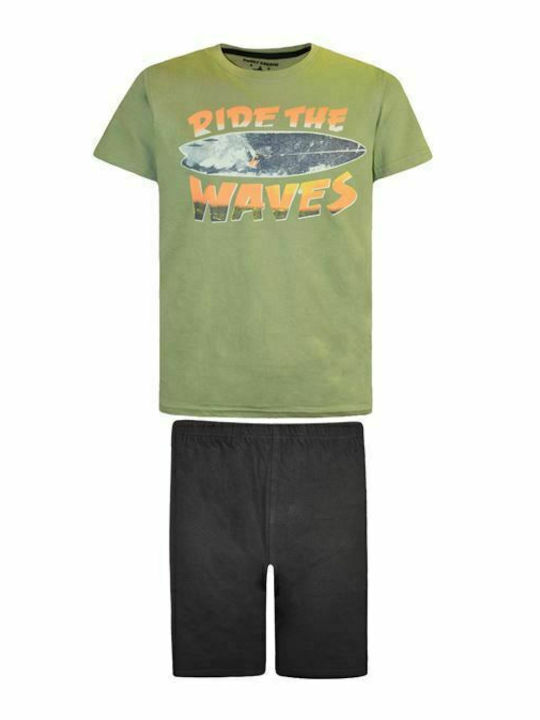 Energiers Pijama pentru copii De vară Kaki Ride The Waves