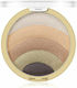 Miss Rose Highlighters Παλέτα με Σκιές Ματιών σε Στερεή Μορφή 12gr